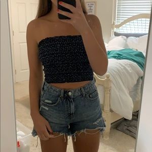 Brandy Melville / John Galt Floral Tube Top